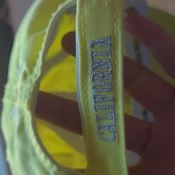 Robin Ruth California yellow snapback hat - Picture 4 of 8